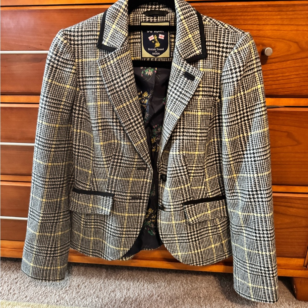 Boden Plaid Blazer